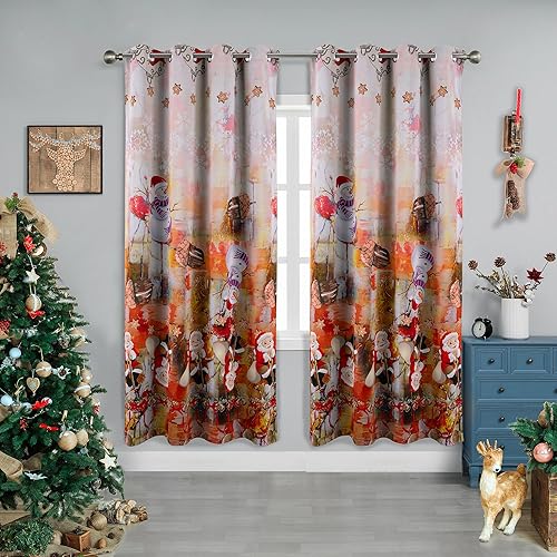 Cortinas verde salvia de 63 pulgadas de largo, para ventana pequeña, juego de 2 paneles con aislamiento térmico para decoración de baño, baño,