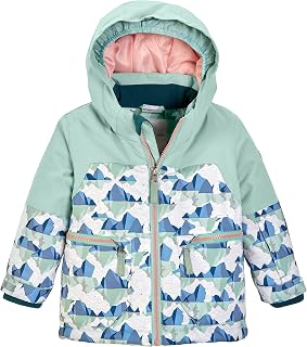 first instinct by killtec Waterproof ski Functional Jacket with Hood and Snow Guard