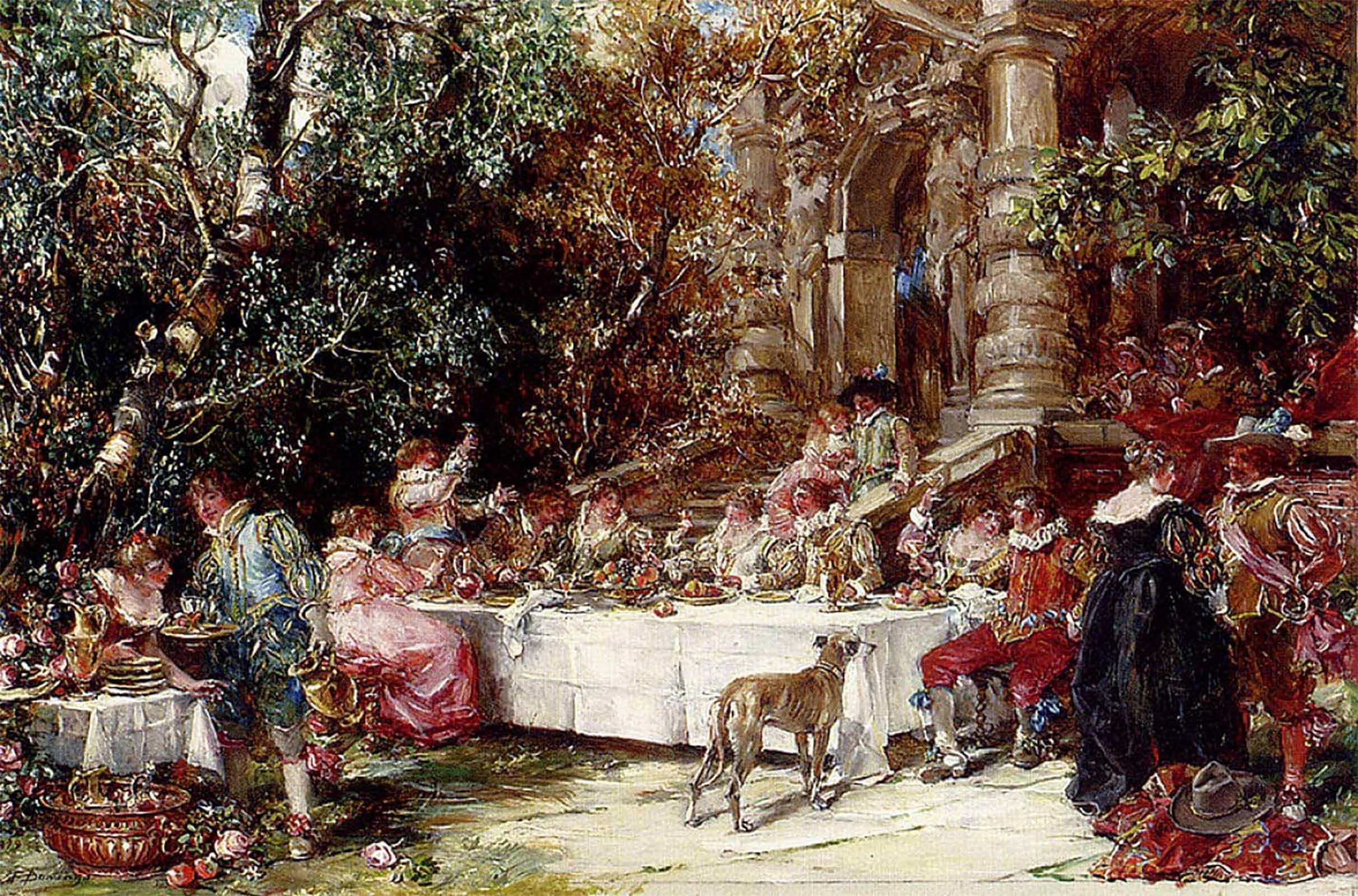Cuadro de lienzo de Francisco Domingo Marqués para salón 60x90cm 5