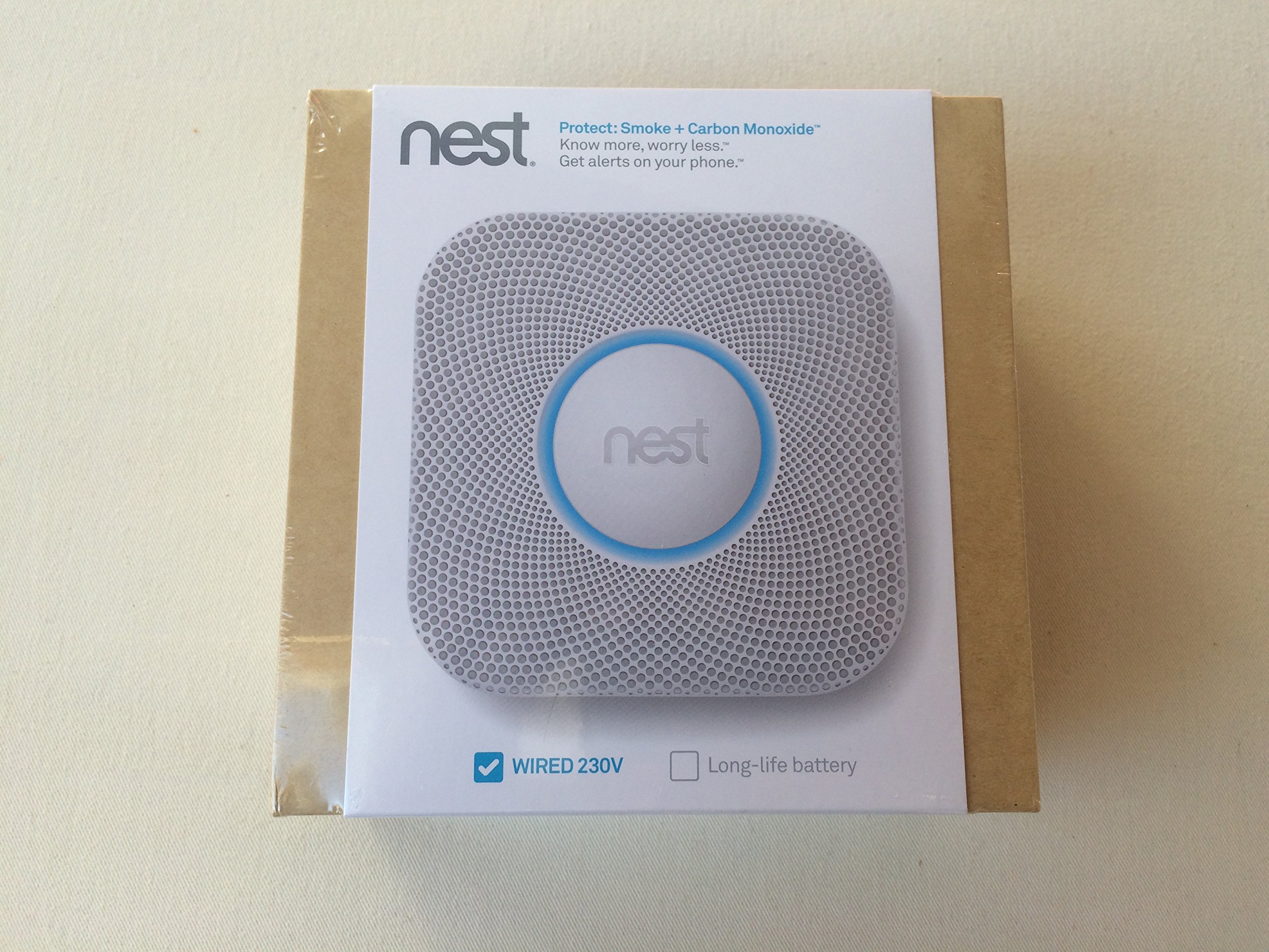 Nest Nest Protect Smoke Plus Carbon Monoxide, Wired 230V S2003LW