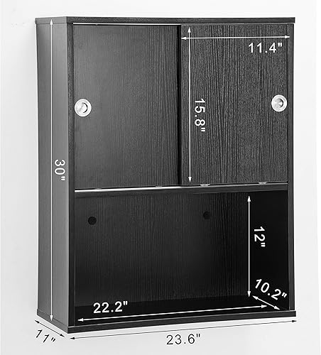 Miniatura 3 de BarberPub Estación de champú de peluquería montado en la pared Gabinete de almacenamiento Salón de belleza Equipo de spa para peluquería tienda