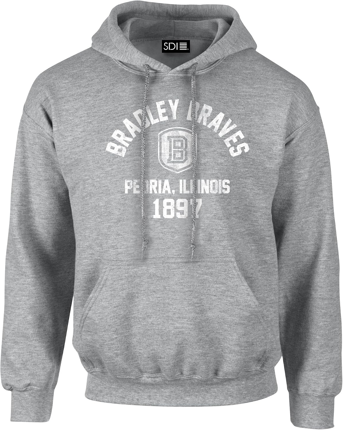 SDI NCAA Mascot Block Arch Long Sleeve Hoodie