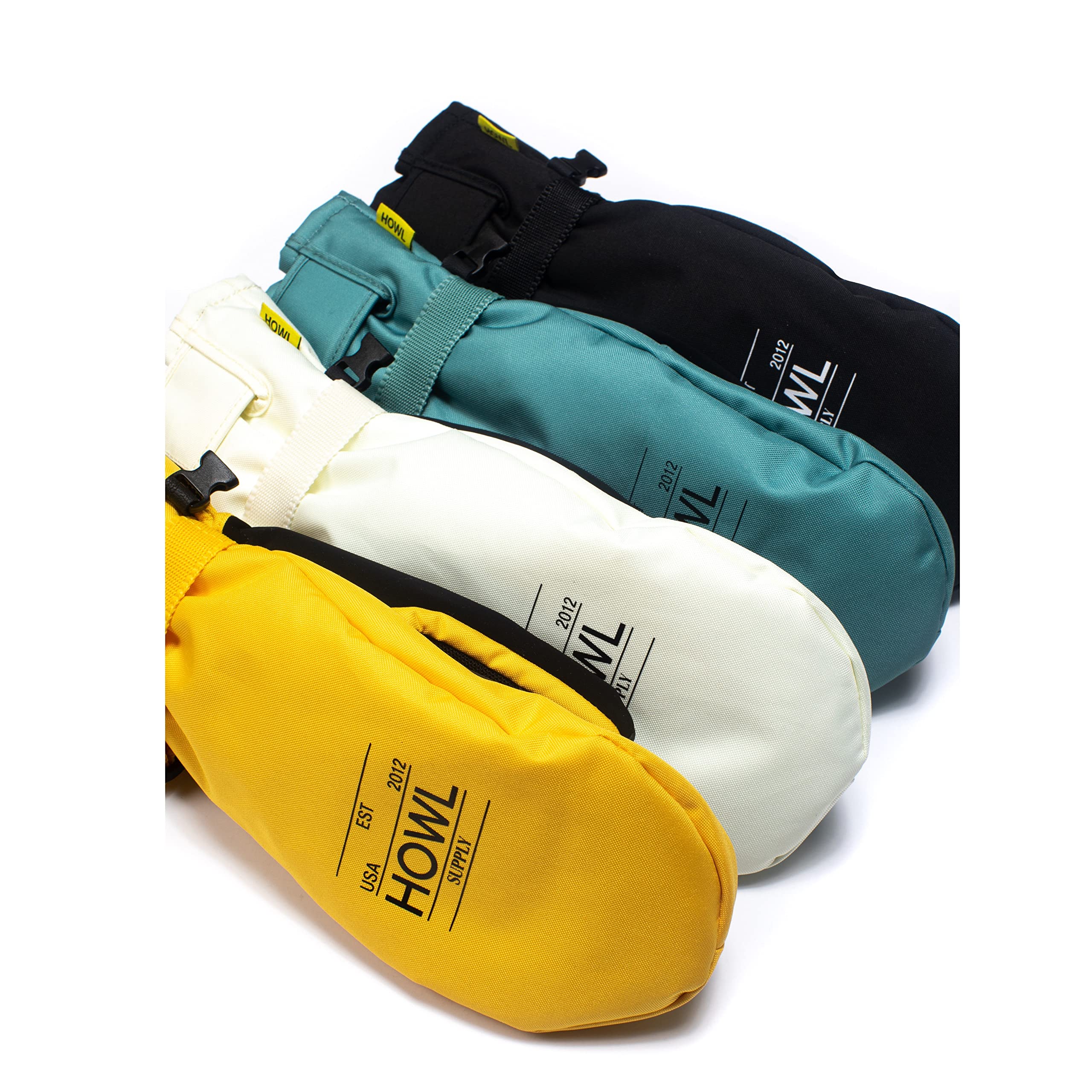 Amazon.co.jp: HOWL FAIRBANKS: Warm Winter Snow Mittens Snowboard +