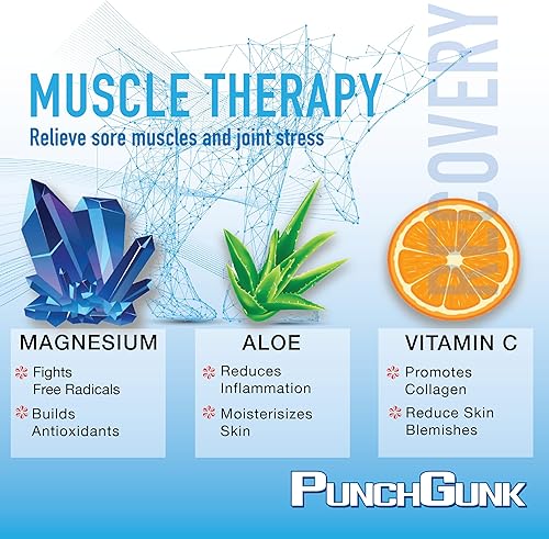 Miniatura 2 de Punch Gunk - Baño de recuperación de terapia muscular con MSM, magnesio, vitamina C y aloe