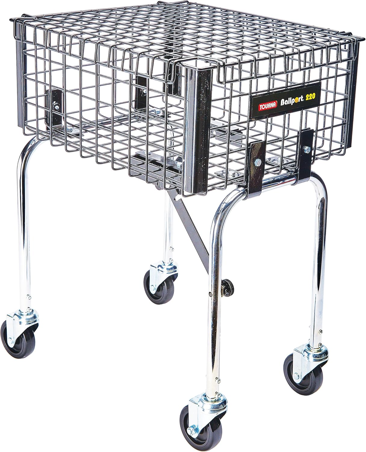 Tourna Ballport 220 Travel Teaching Cart , Black