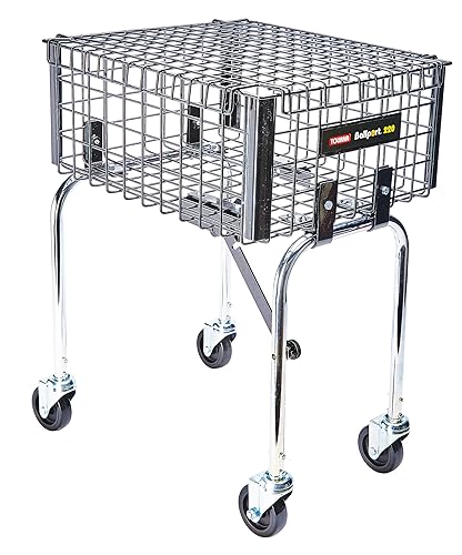 Tourna Ballport 220 Travel Teaching Cart , Black