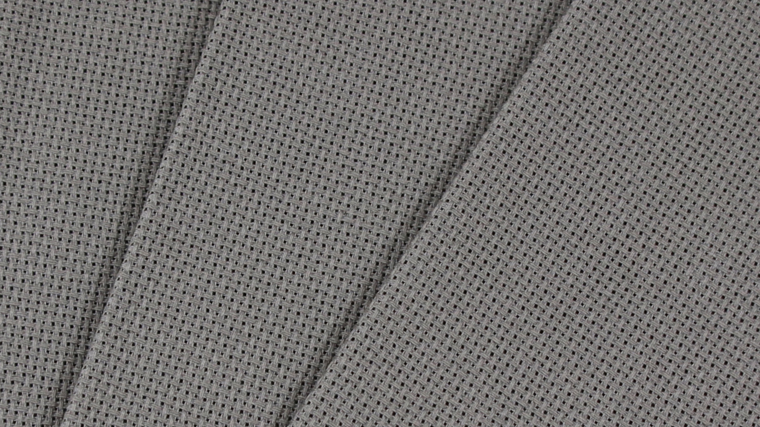 Image of KCS 59 inch x one Yard 18 Ct Counted Cotton Aida Cloth Cross Stitch Fabric (Medium Grey)
