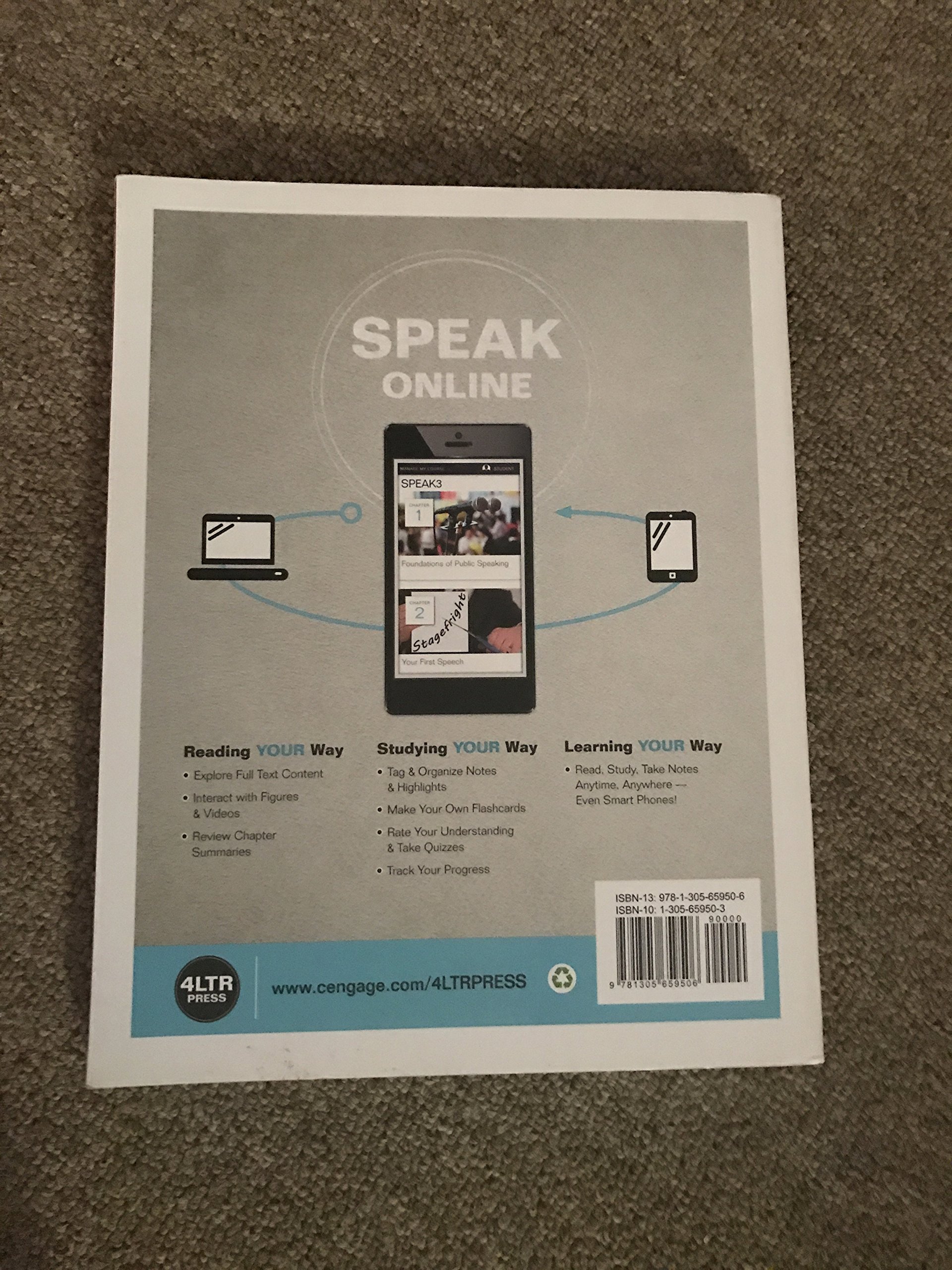 SPEAK (with Online, 1 term (6 months) Printed Access Card) (New, Engaging Titles from 4LTR Press) - Image 2