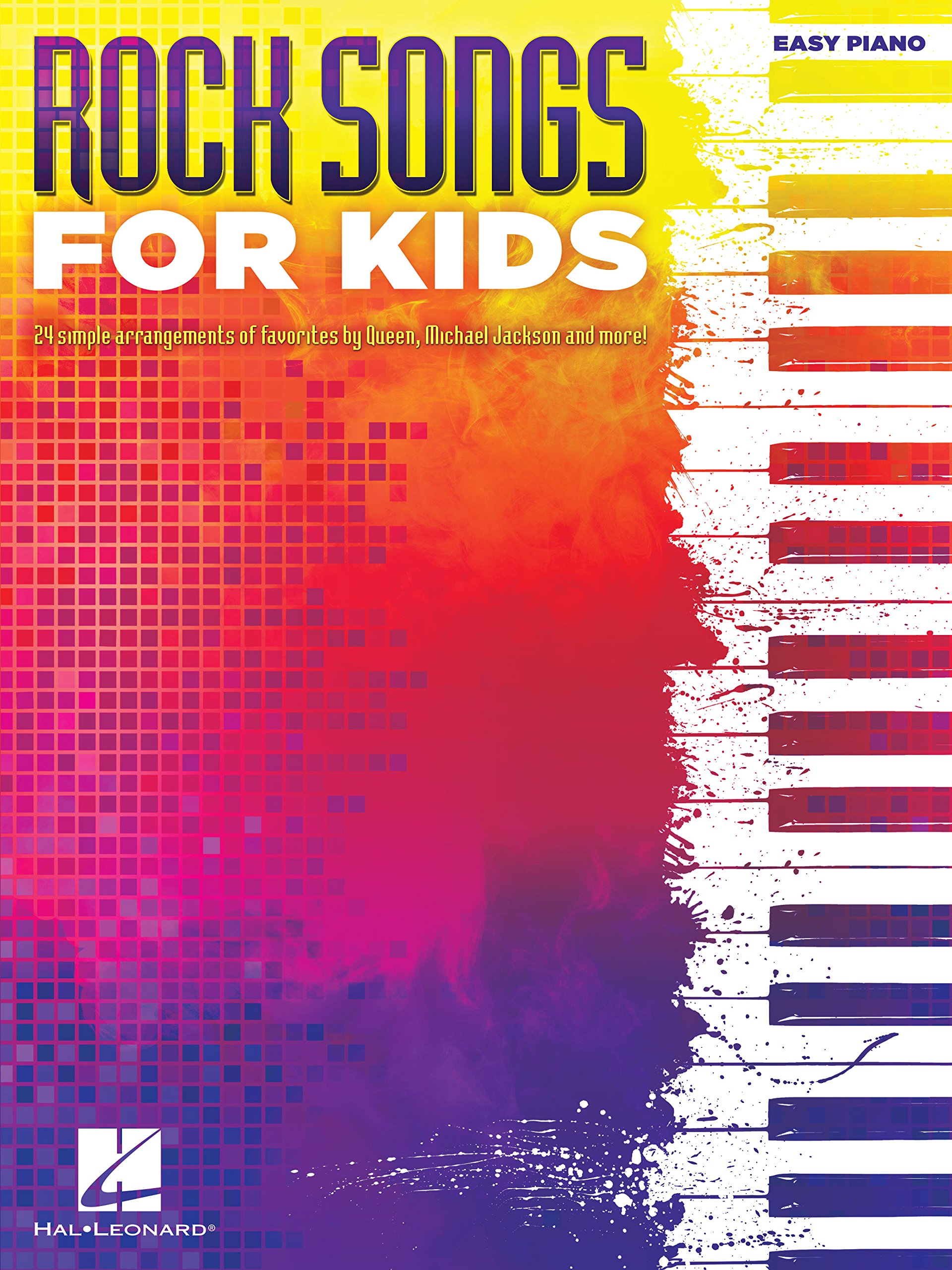 Recueil Chanson Rock Enfant Rock Songs for Kids Songbook Guitare Piano