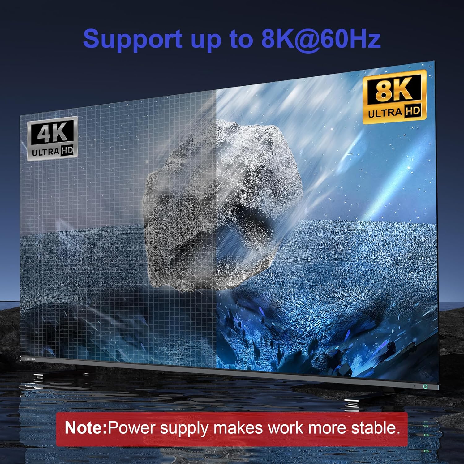 8K USBC Switch USB C Switcher for 2 Computers - Bi Directional USB C KVM Switch Splitter for 8K@60Hz/4K@144Hz Video Transfer+100W Charging+10Gbps Data, with Power Cable