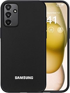 دلـع موبايلك جراب حماية لموبايل سامسونج جالاكسي A34 4G / 5G مزدوج الطبقات شديد التحمل مضاد للصدمات مع نسيج غير قابل للانزلاق - اسود