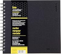 Vista 17 de Bee Paper - Diario de dibujo con lápices de color Bee Creative de 8" x 8