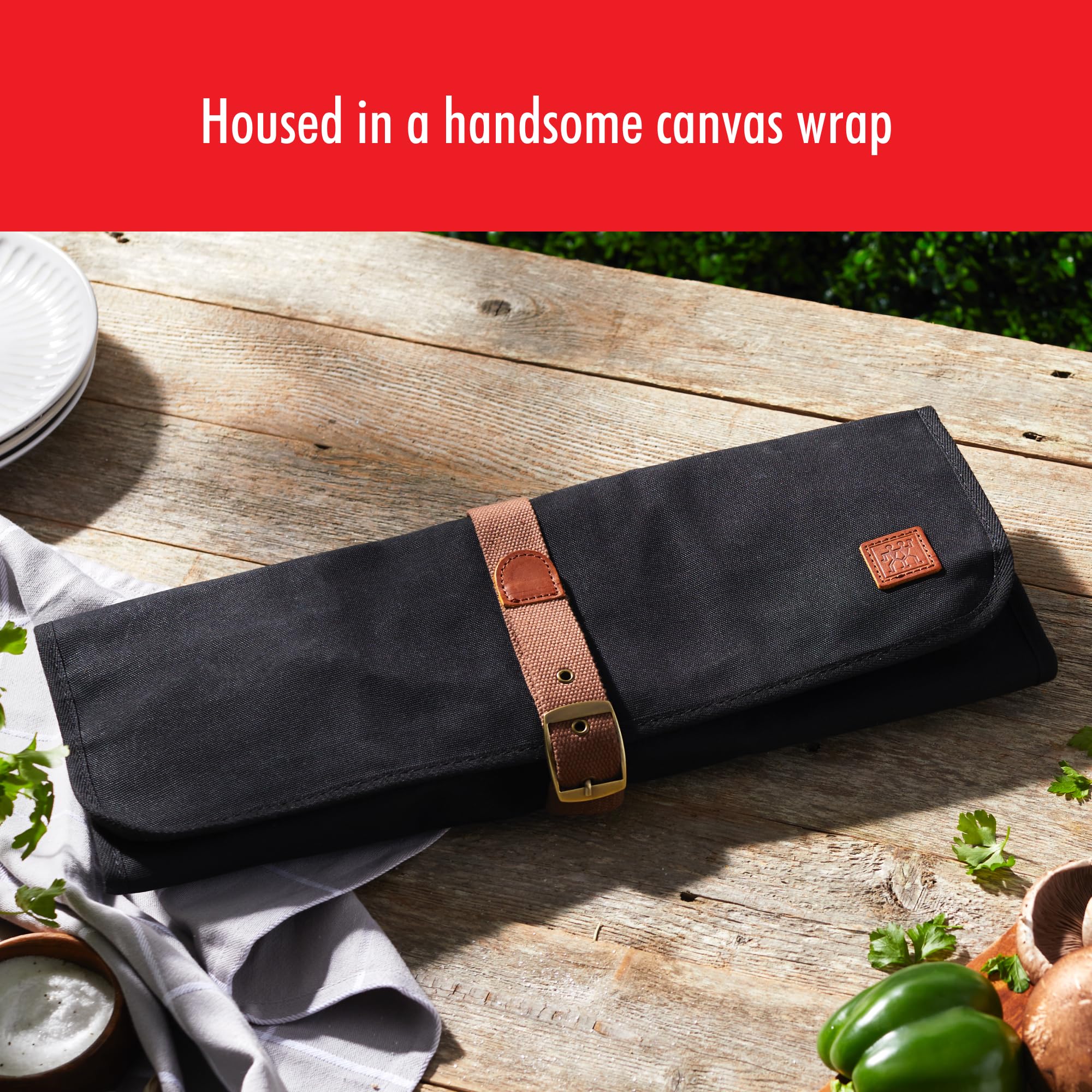 ZWILLING BBQ+ 4-teiliges Grillbesteck – Grillzubehör – Geschenkbox mit Grillwender, Grillzange, Gabel und Kochwerkzeug-Etui – aus Stahl