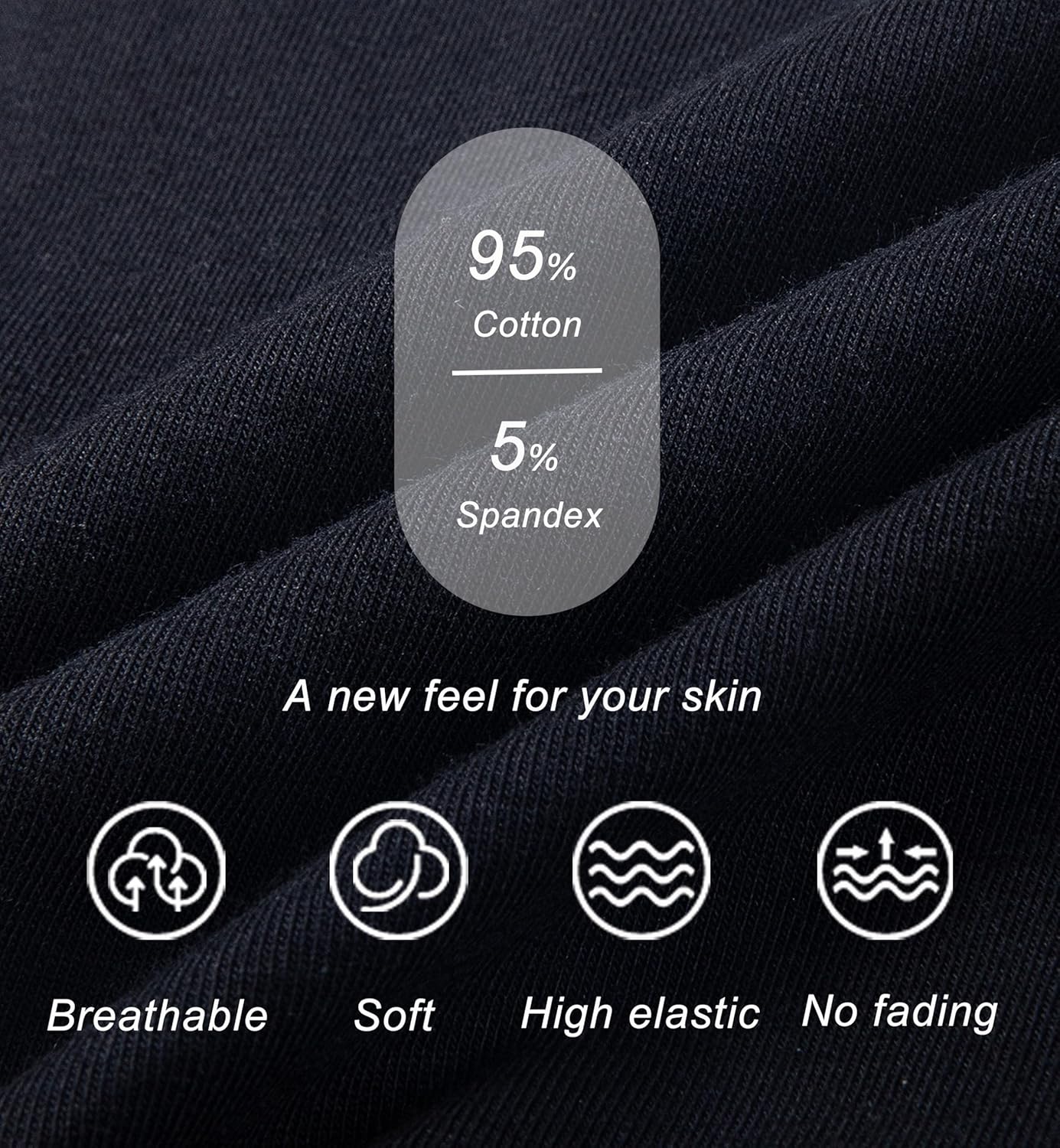 Womens Underwear Cotton Hipster Panties Mid Rise Underwear for Women Soft Full Coverage Ladies Panties 6 Pack - Image 5