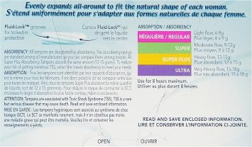 o.b. Tampons, Super Plus Absorbency, Value Pack, 40 ct