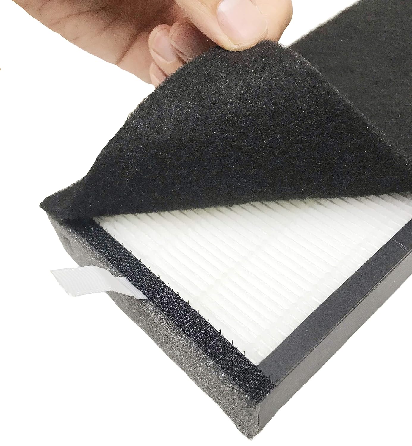 Nispira True HEPA Filter Carbon Pre Filter Compatible with Alen Breathe T500 Smart Tower Air Purifier. Compared to Part TF60, 3 Packs