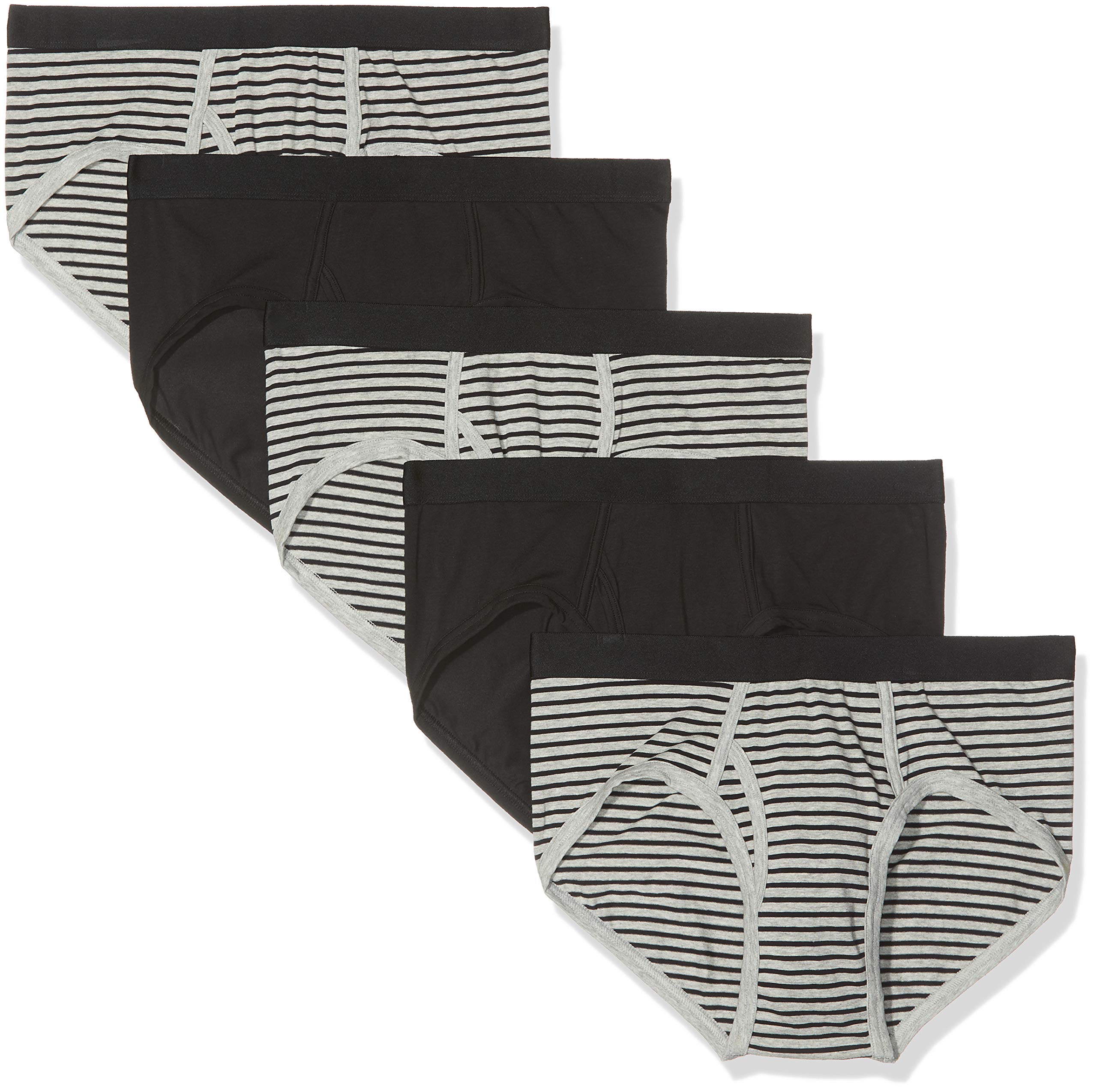Amazon Brand - find. Men's Cotton Stretch Briefs, Pack of 3/Pack of 5/Pack of 7/Pack of 10