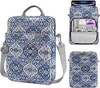 Vista 70 de MoKo Funda con Asa para Tableta de 9-11 Pulgadas, Bolsa de Transporte con Correa para el Hombro Compatible con Nuevo iPad Pro M4/iPad Air M2 de 11