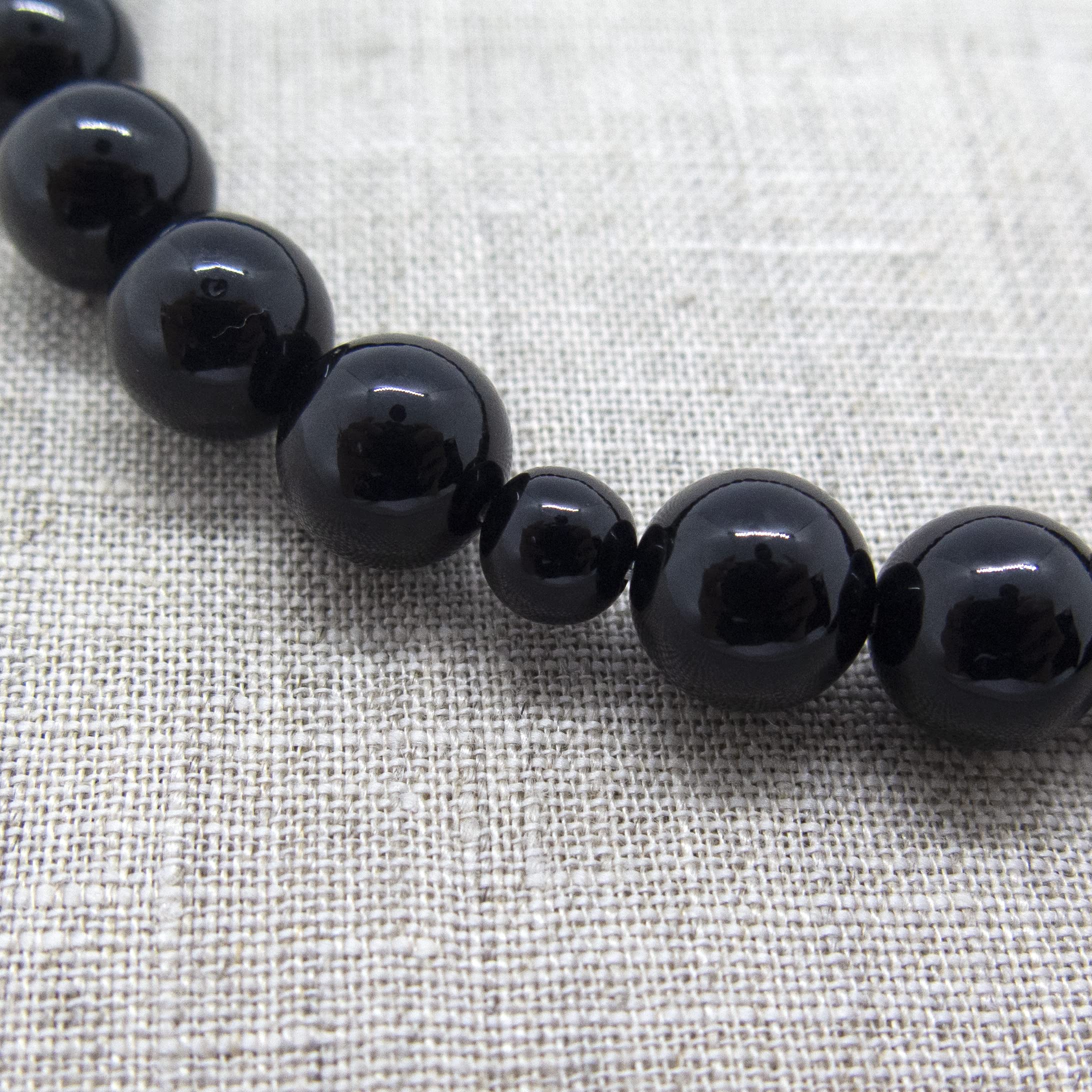 Amazon｜ハワイ近海産 9mm 黒 珊瑚 数珠 念珠 宝石 天然 無染色