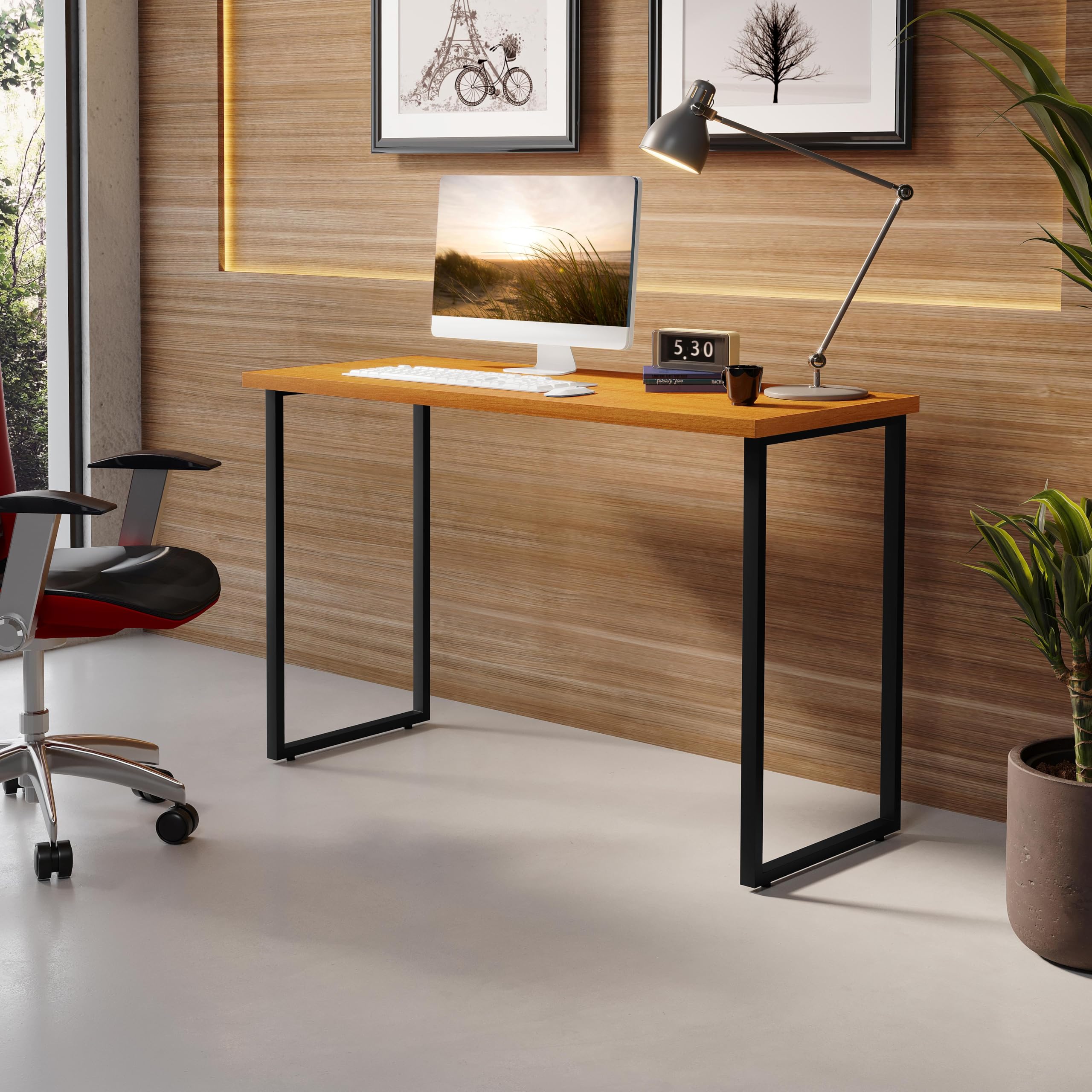 Mesa De Computador Escrivaninha Estilo Industrial Para Estudo Trabalho ...