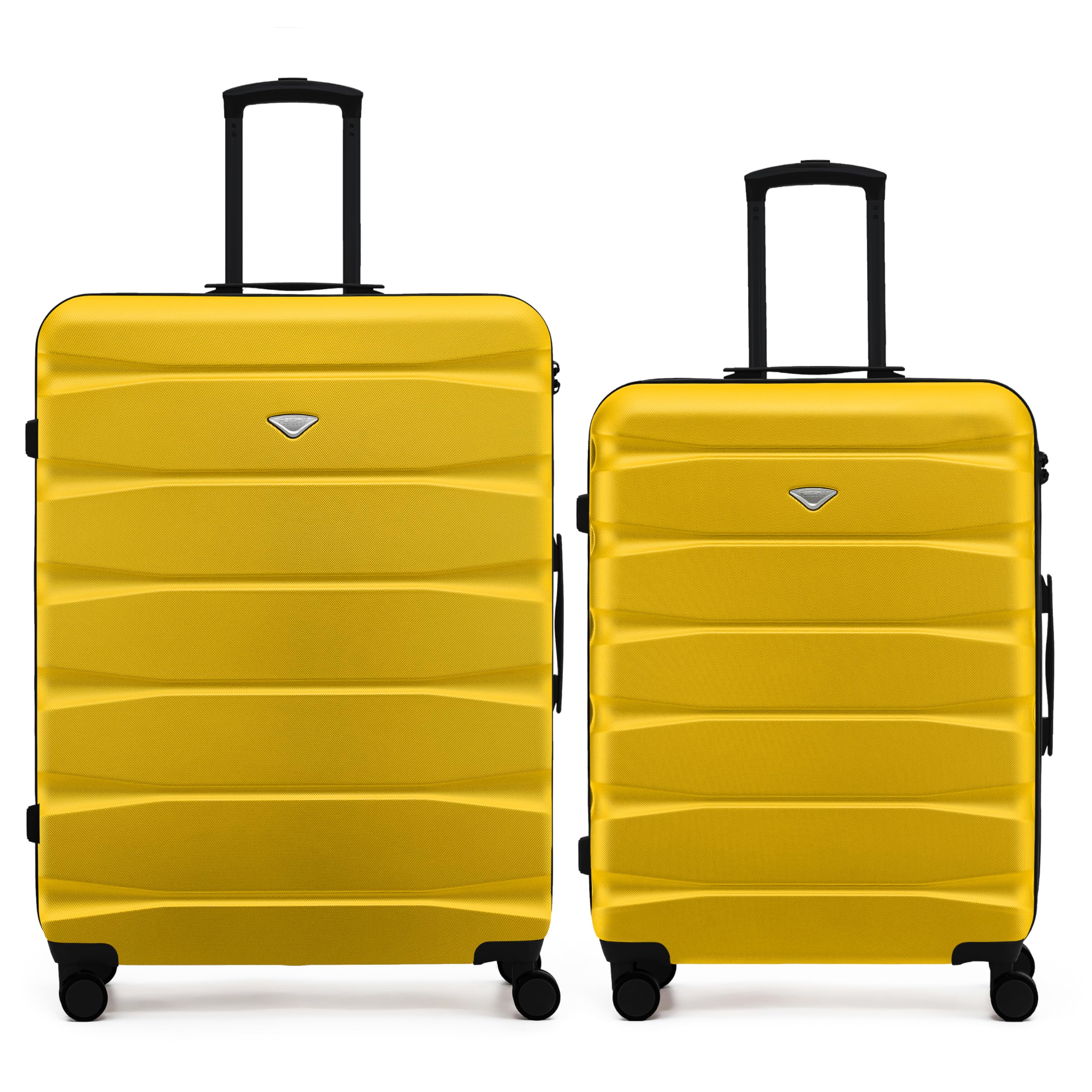 Flight Knight Underseat Cabin Suitcase 45x36x20cm | Free Hand Luggage for EasyJet & Wizz Air | Lightweight ABS Hard Shell with 8 Silent-Glide Spinner Wheels | Max Space Travel Bag — view 275