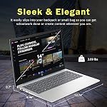 HP Stream 14" HD Laptops for Student & Business, AMD Athlon 7120, 4GB RAM, 288GB Storage (128GB SSD+160GB Docking Station Set), Copilot AI, 1-Year Office 365, 720p Camera, Win 11, Moonlight Blue