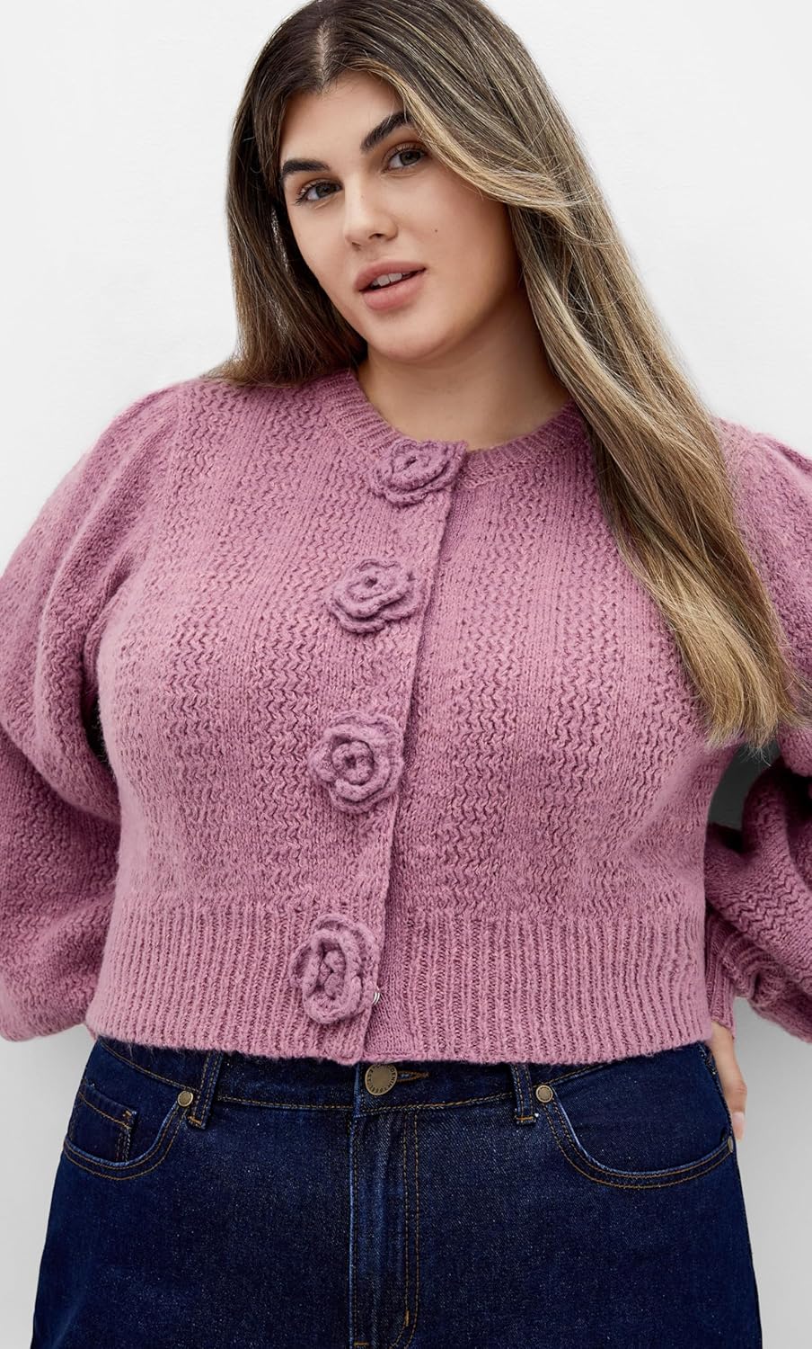 City Chic Women's Plus Size Cardi Rosie