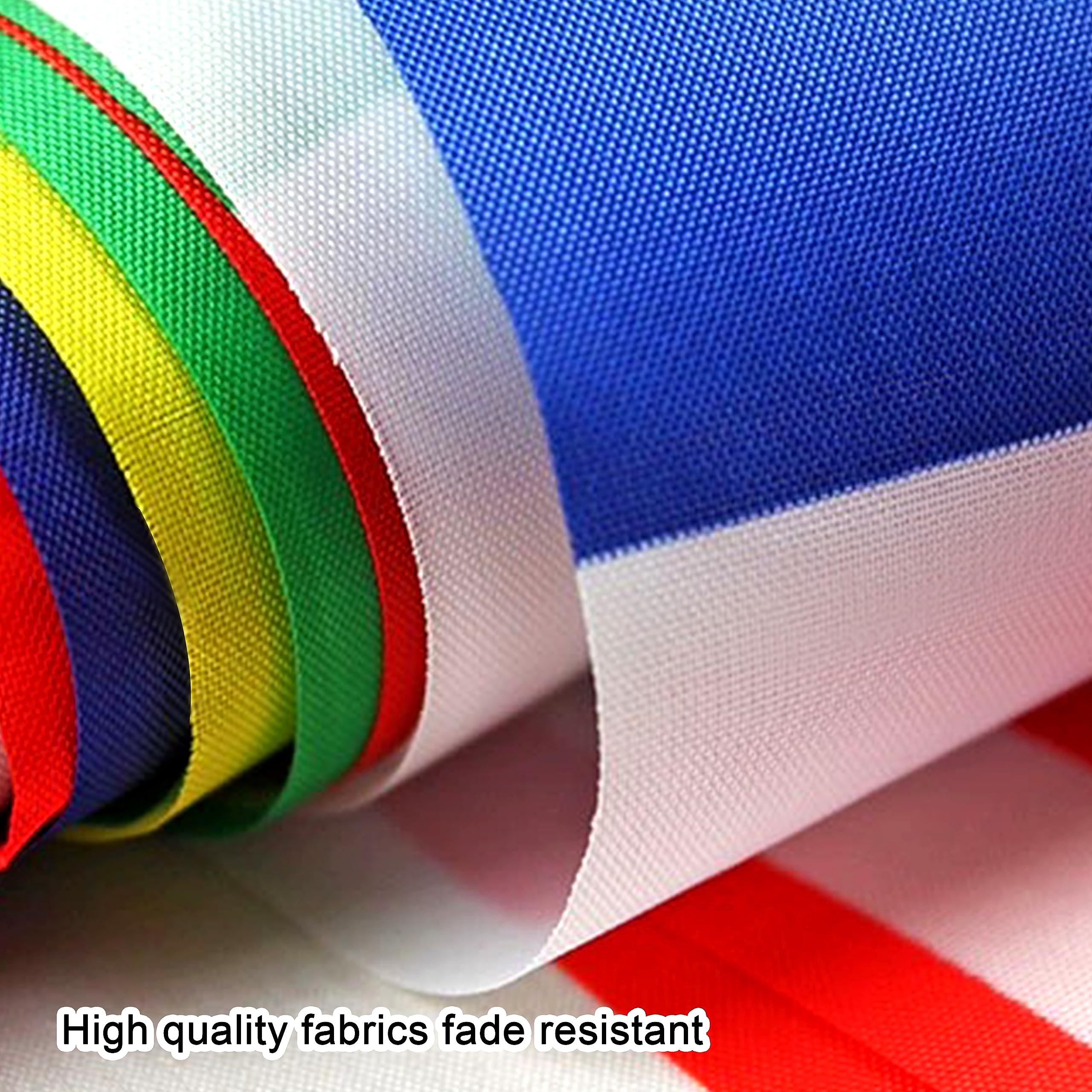 KERDA 224 Countries International String Flags Banners of The World,Decoration for Olympic,School,Bar,Sports Events,Grand Opening,8.2x5.5 Inch,230 Feet - Image 3