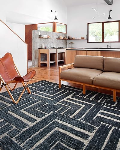 Miniatura 9 de Loloi II Alfombra Hagen AzulMulti 5'-3" x 7'-8"