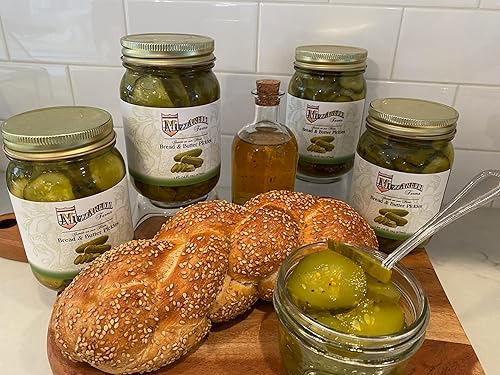 Miniatura 8 de Muzzarelli Farms, encurtidos de pan y mantequilla, 16 onzas líquidas