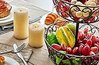 Vista 2 de Cesta de 2 niveles, soporte de frutas