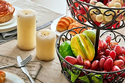 Miniatura 2 de Cesta de 2 niveles, soporte de frutas