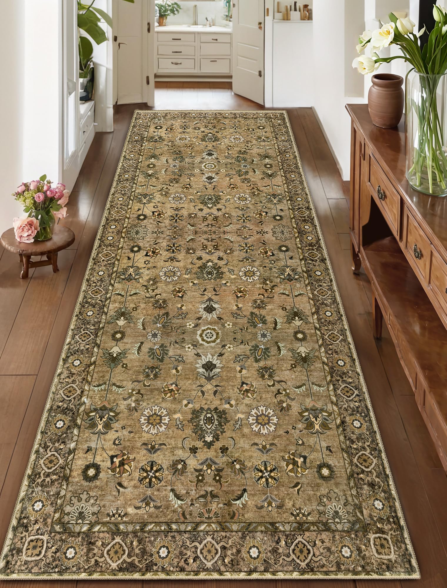 Tapis de couloir vintage pour un intérieur chaleureux et cosy