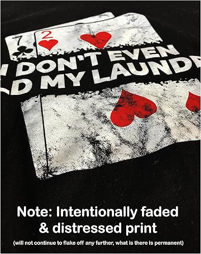 Miniatura 4 de Póker - I Don't Even Fold My Laundry Camiseta divertida de Texas Hold Em