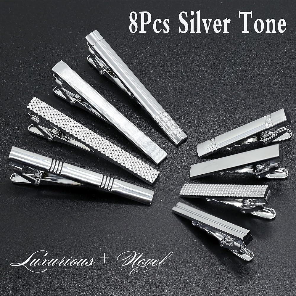 Fermacravatta Compatto In Acciaio Inox Spazzolato | Disponibile! | Sidegren - Foto 12