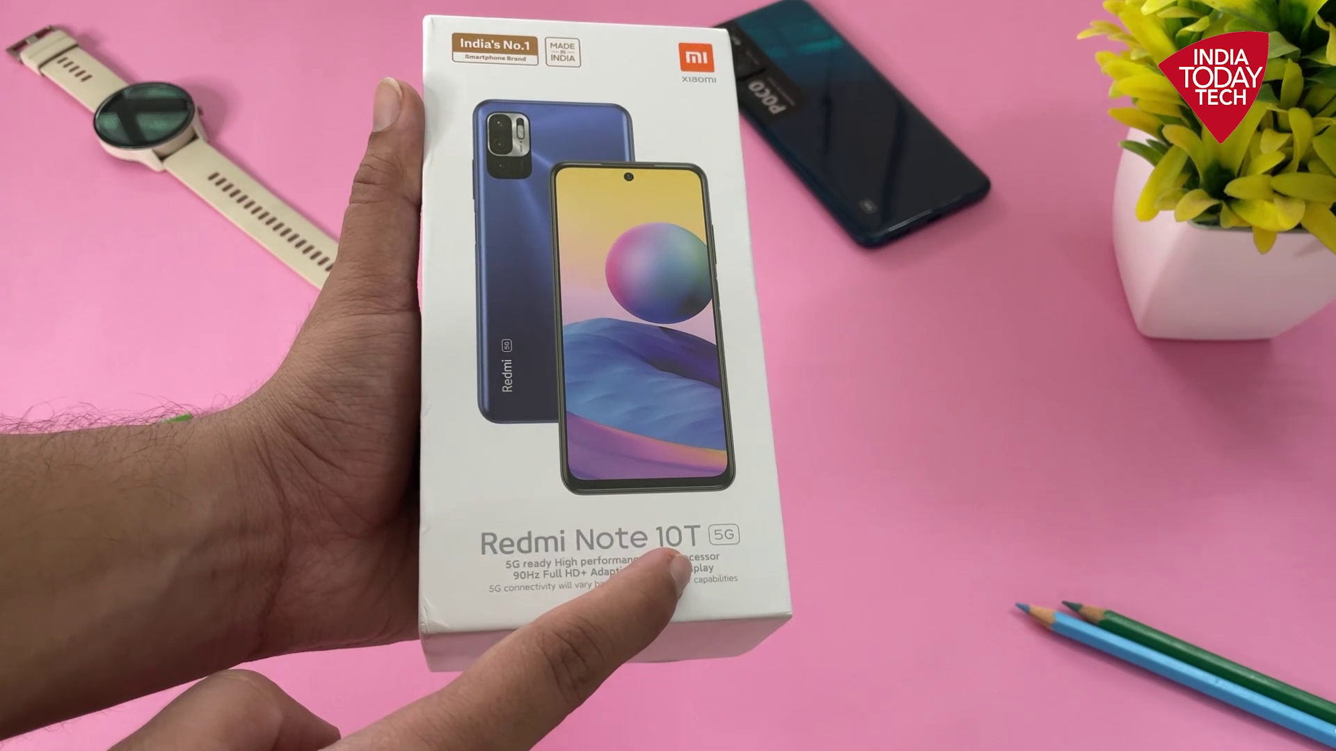 Redmi Note 10T 5G (Chromium Silver 4GB RAM, 64GB Storage) | Dual