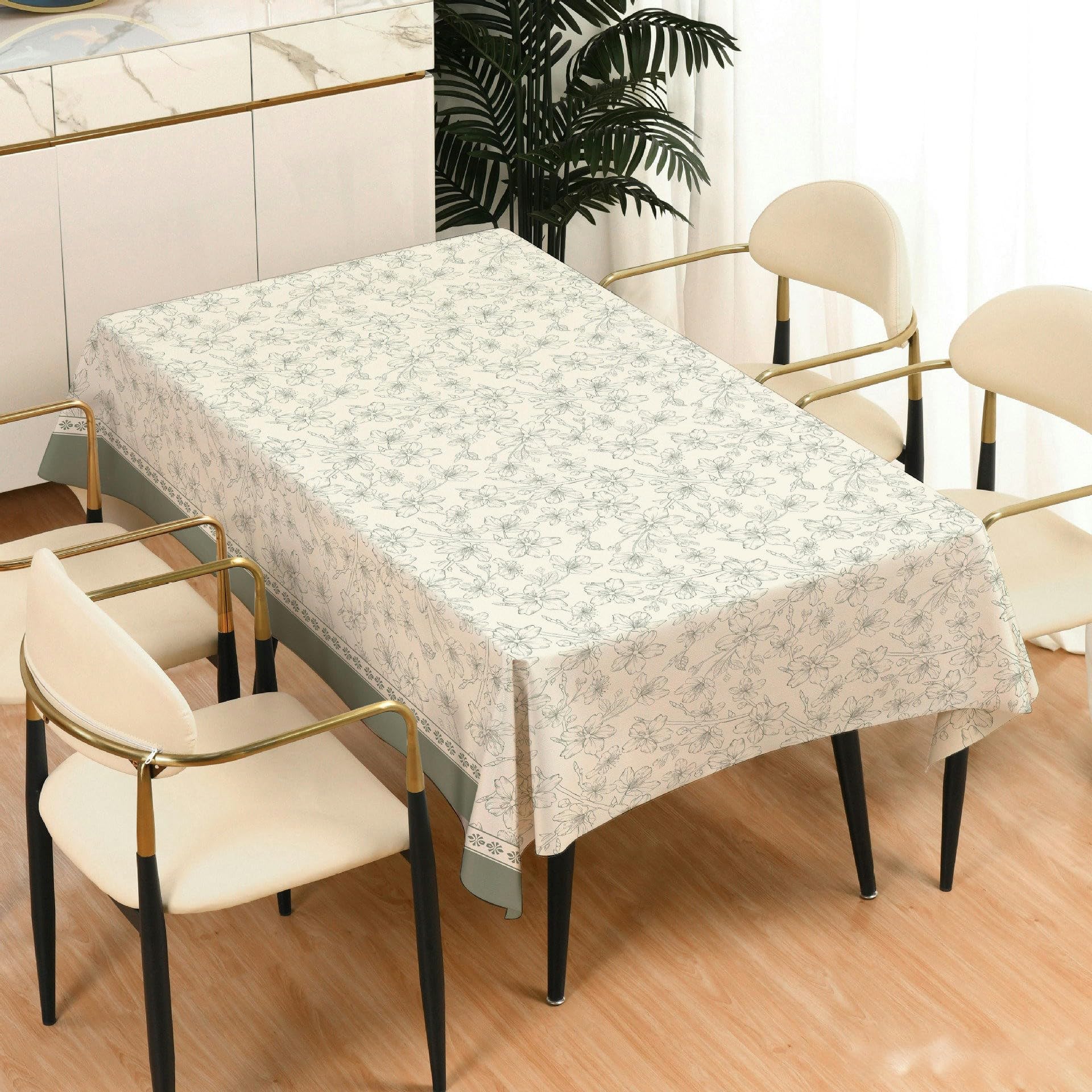 Nappes en PVC essuyables pour protéger les grandes tables des taches de repas