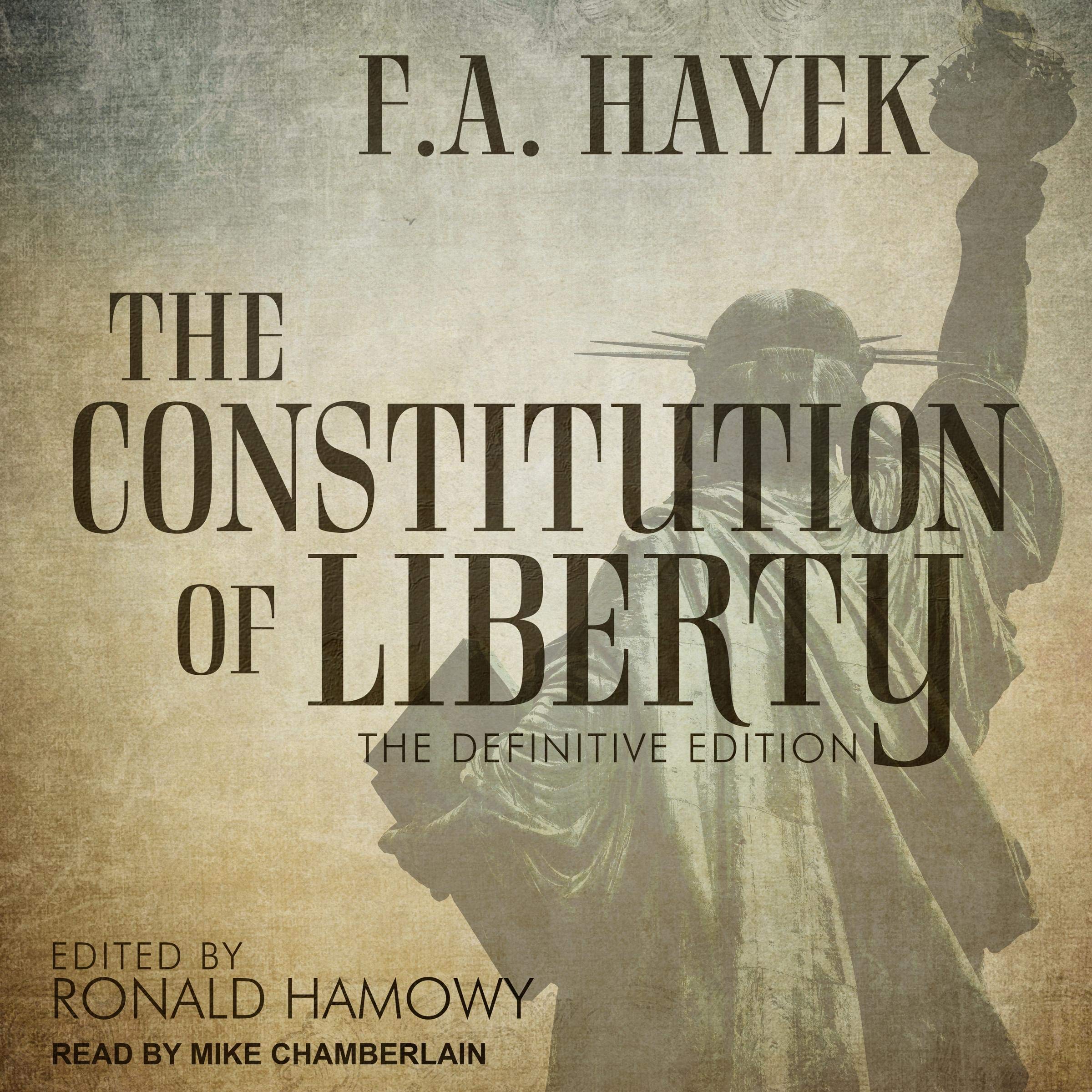 Cover art for The Constitution of Liberty