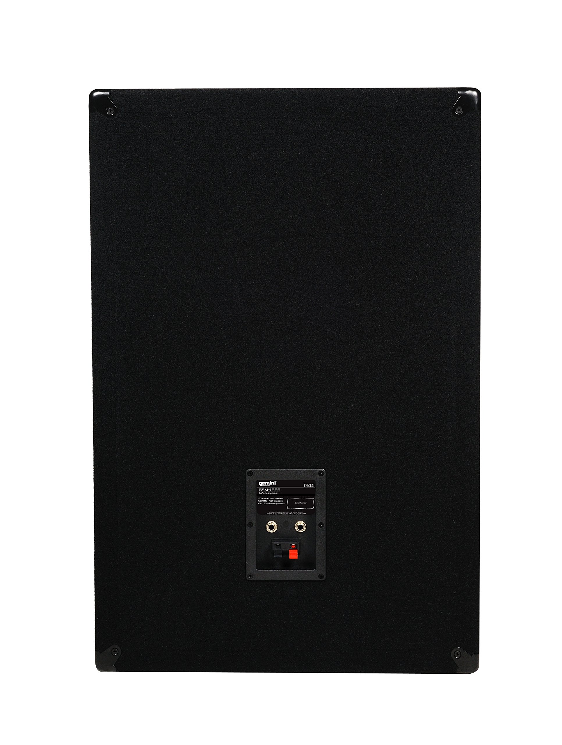 Gemini GSM-1585 - passiver PA Lautsprecher - 700W Peak - 175W RMS - 15 Zoll