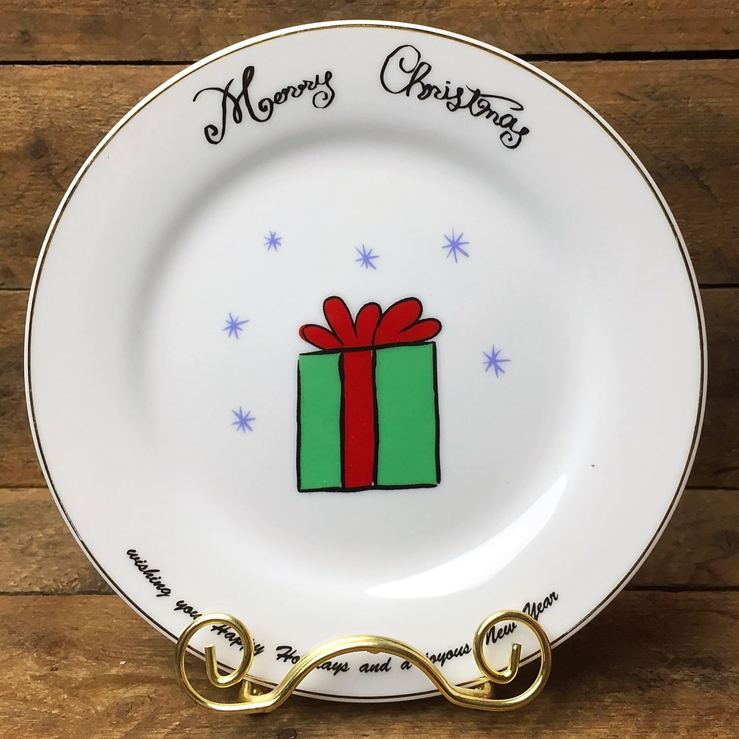 Merry Brite Christmas Dishes 