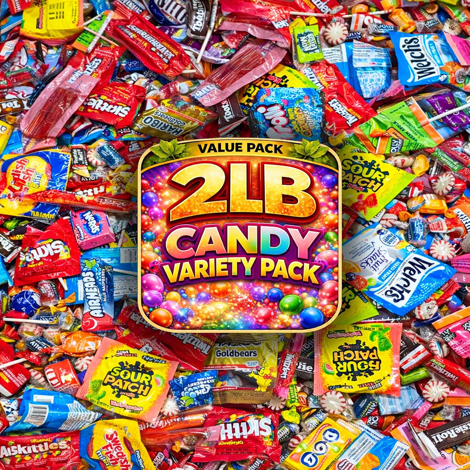 Amazon.com : Ultimate Assorted Candy Mix 2 LB Bulk – Individually ...