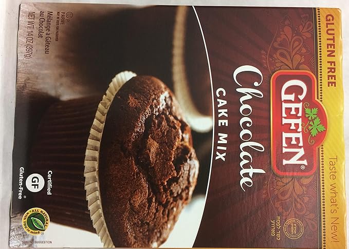 Amazon Com Gefen Chocolate Cake Mix Kosher For Passover 14 Oz Pack Of 1 Grocery Gourmet Food