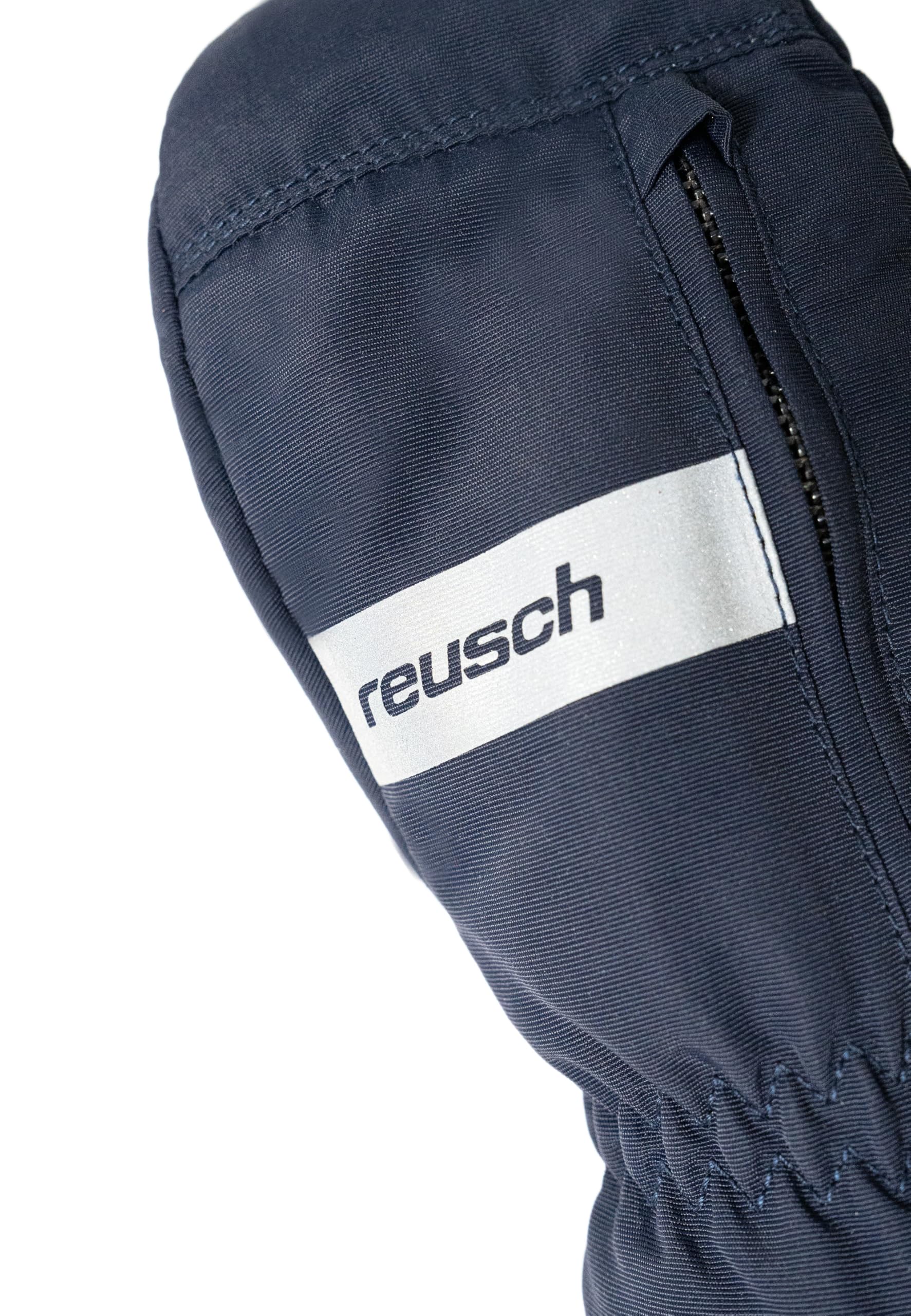 Reusch Moritz Mitten - Manoplas Calientes, Cortavientos y Transpirables para bebés (Guantes de Invierno, para niños, niñas y niños, con Cremallera práctica)