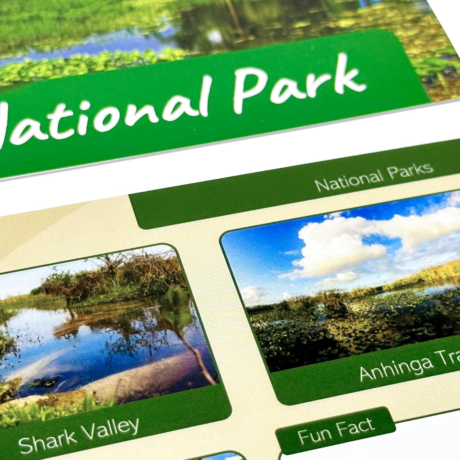 Pat's Flash Cards 63 US National Parks Flash Cards