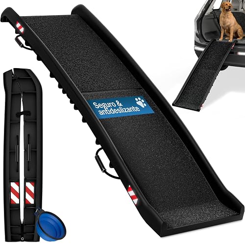 CADOCA Rampa para Perros Plegable 156x40Cm Portátil