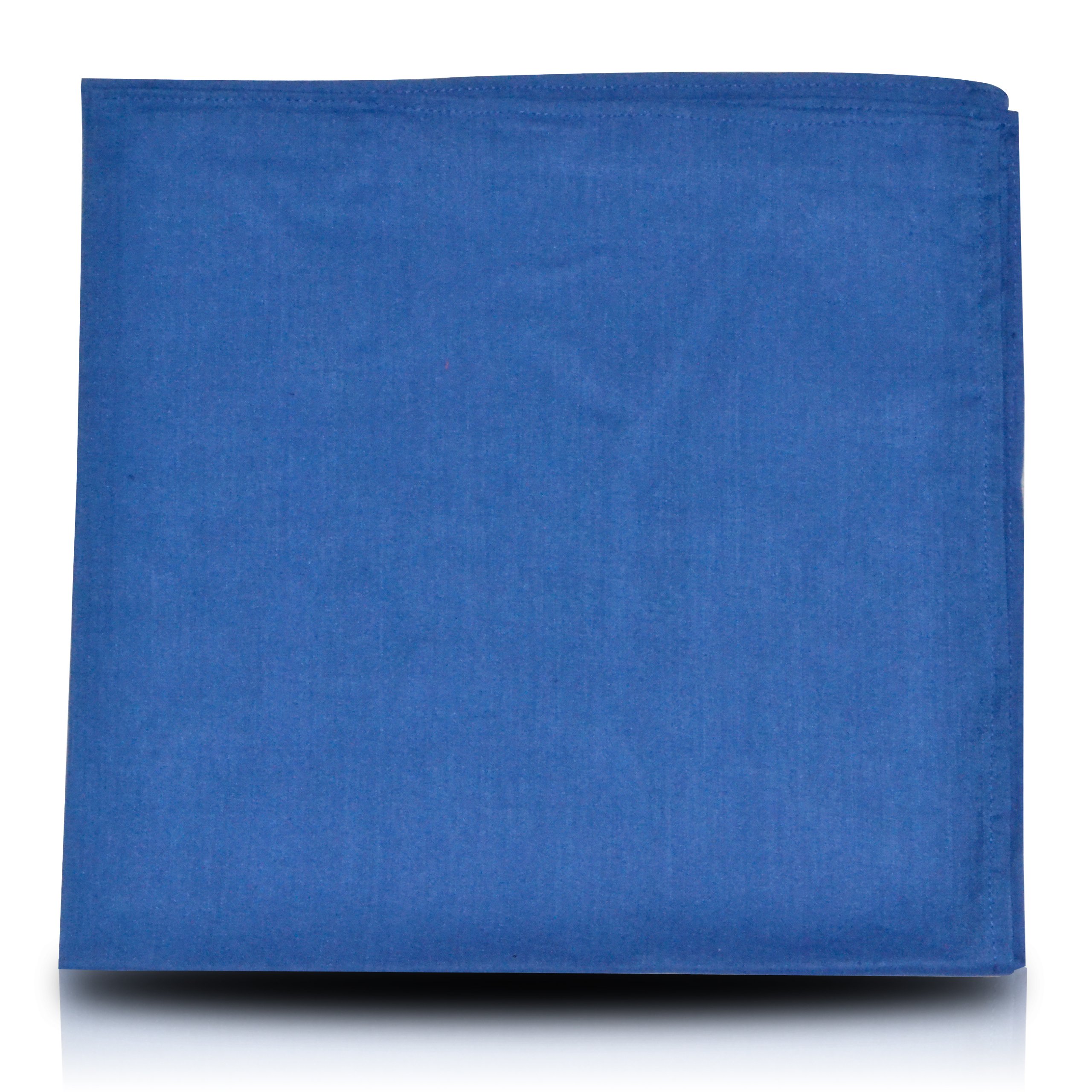Fazzoletto Da Testa Bandana Donna - Blu Reale Tinta Unita, Taglia Unica, Accessorio Capelli Moda