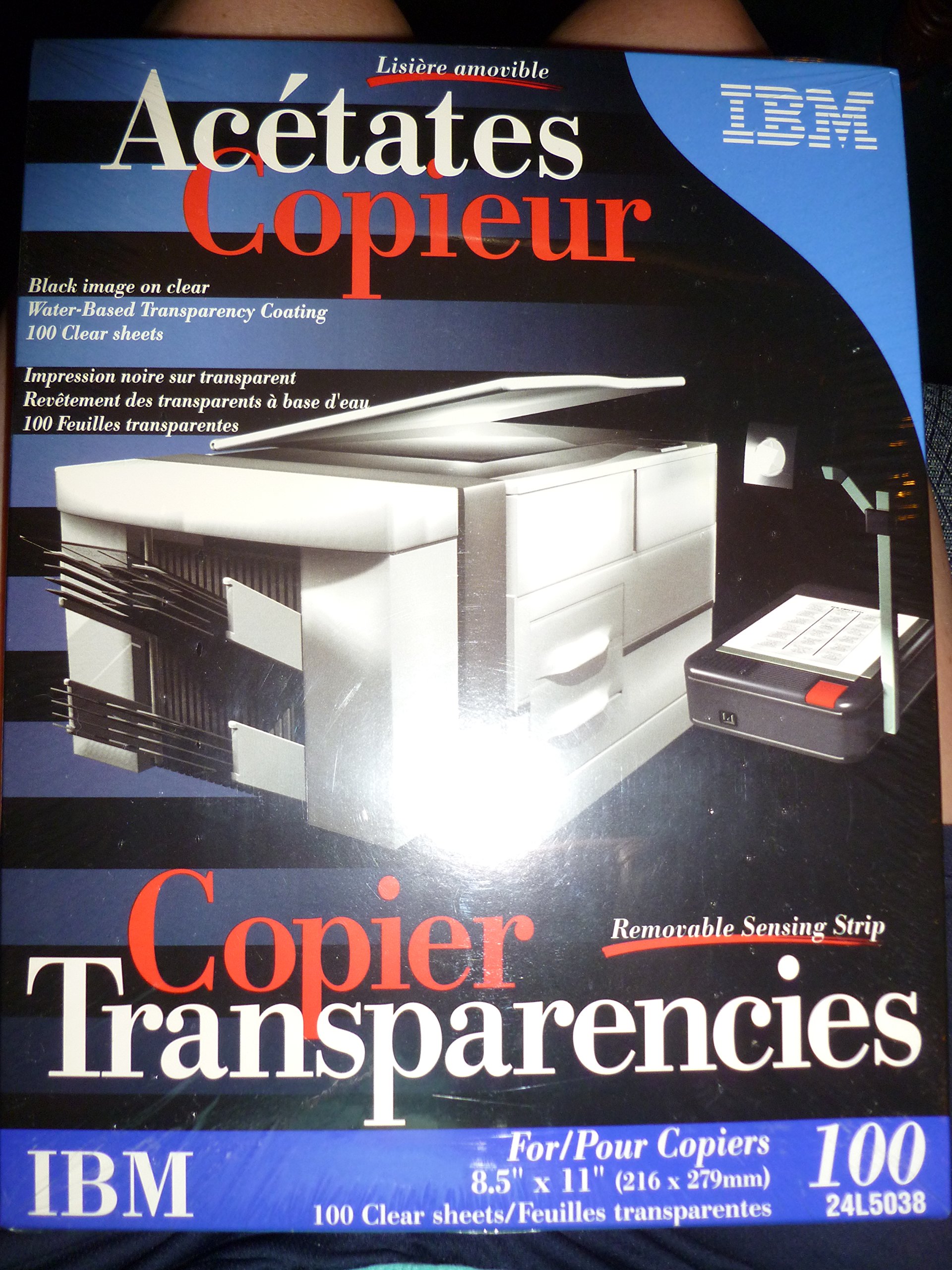 Ibm Copiers Transparencies 100 Qty.