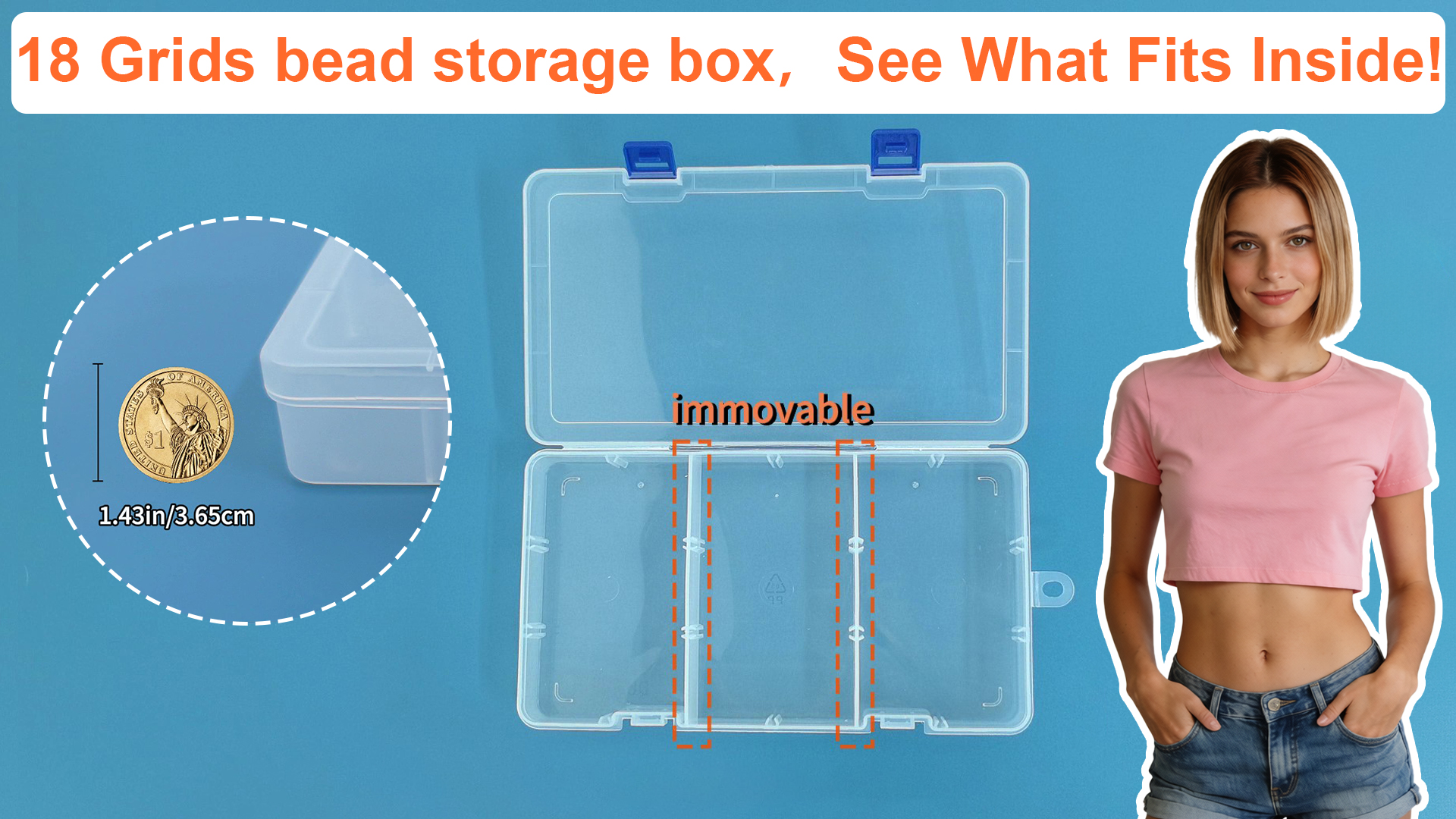 18 inch tackle box Qualsen Bead Organizer with Adjustable Dividers, Girds, 2 Pack killbags Size:PCHI-C-761H The Shakespeare Tackle Box PRESSO AIR RODS –