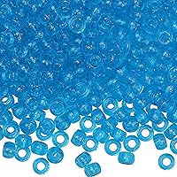 Vista 25 de 1000 pulseras de cuentas de pony UV, cuentas mágicas solares de 0.315 pulgadas, cambio de color para collares, cuentas de pelo, llavero, fabricación