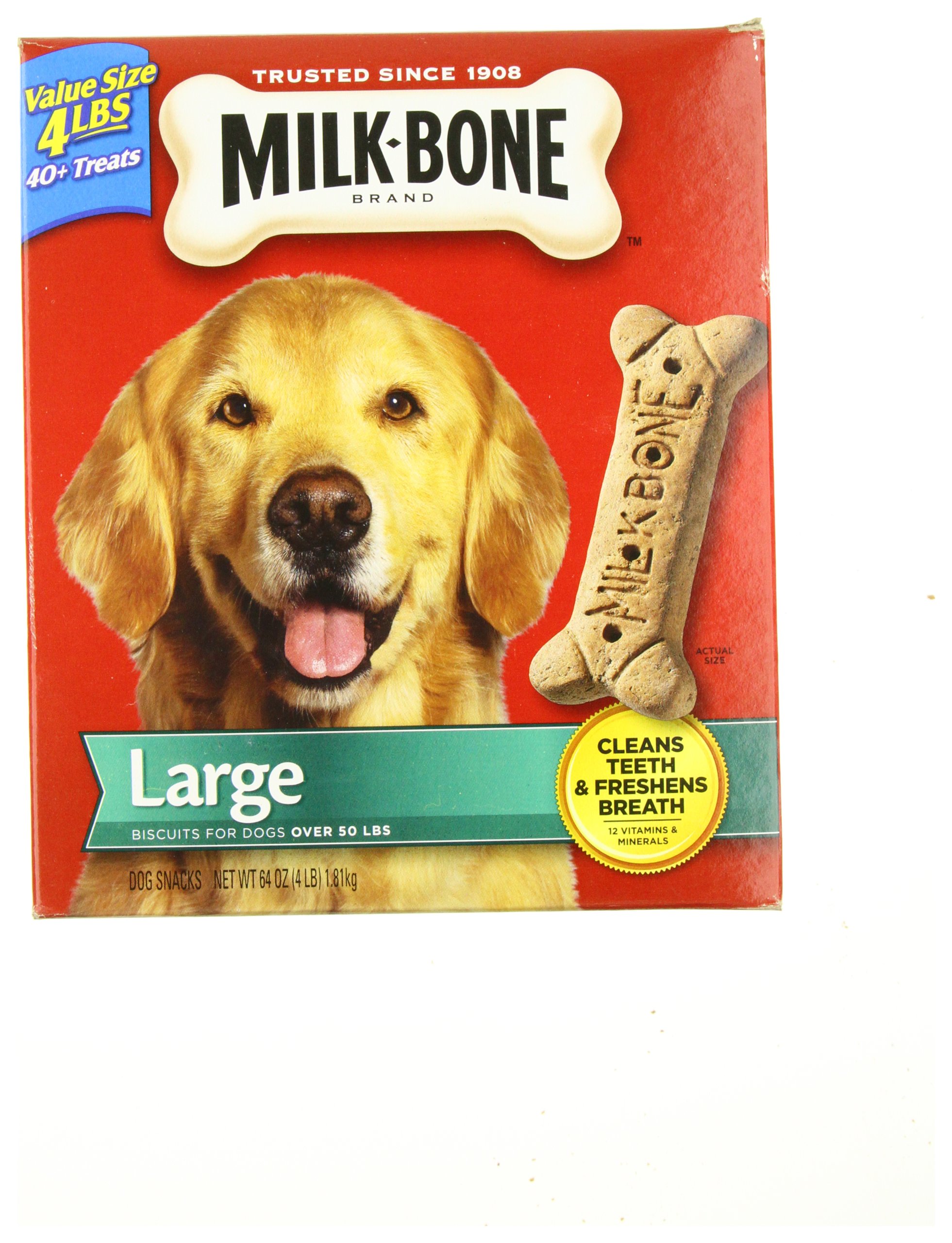 Milkbone Biscuits - Large Dog - 4 lb by Milk-Bone